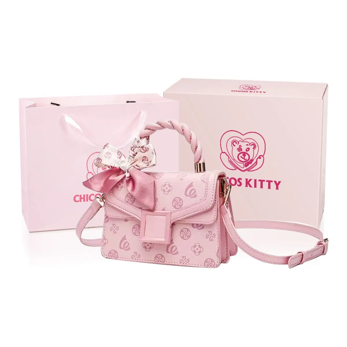 Pivsnu Сумка из синтетической кожи сумка через плечо сумка на плечо женская розовая