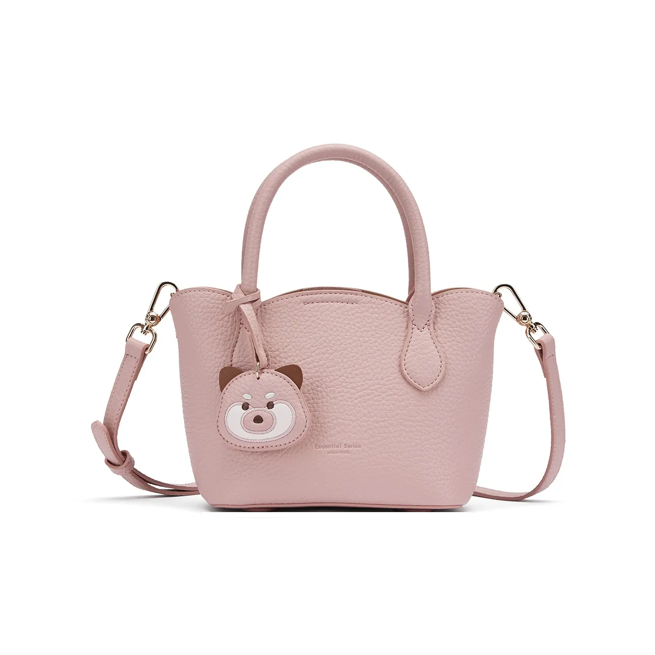 Hotwind PU Handbag Mini Women's Pink/Beige