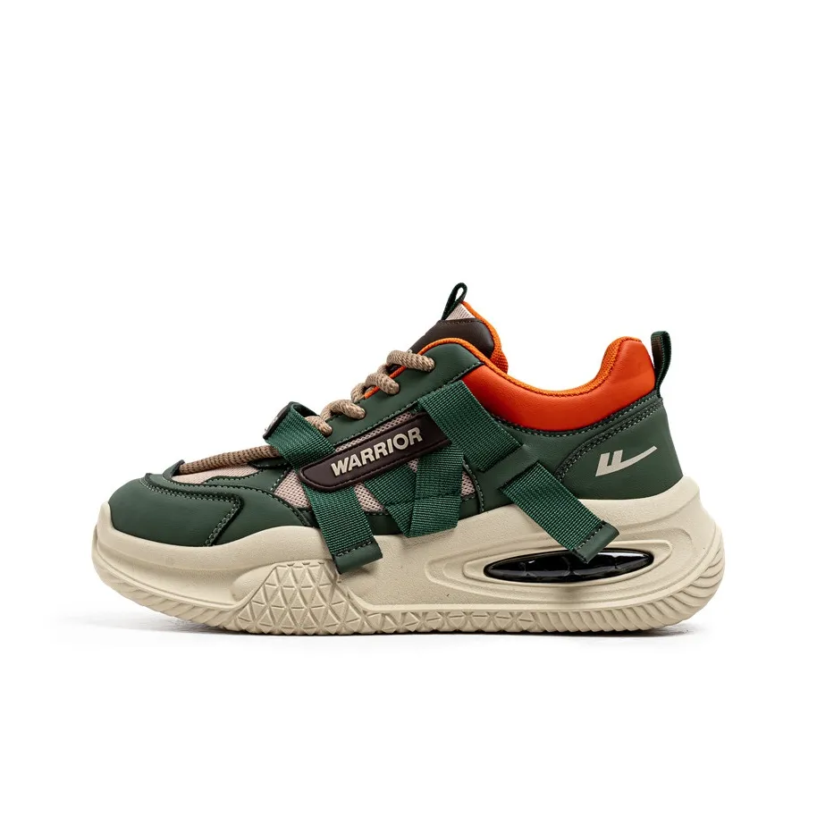 WARRIOR Chunky Sneakers Men's Low top Orange