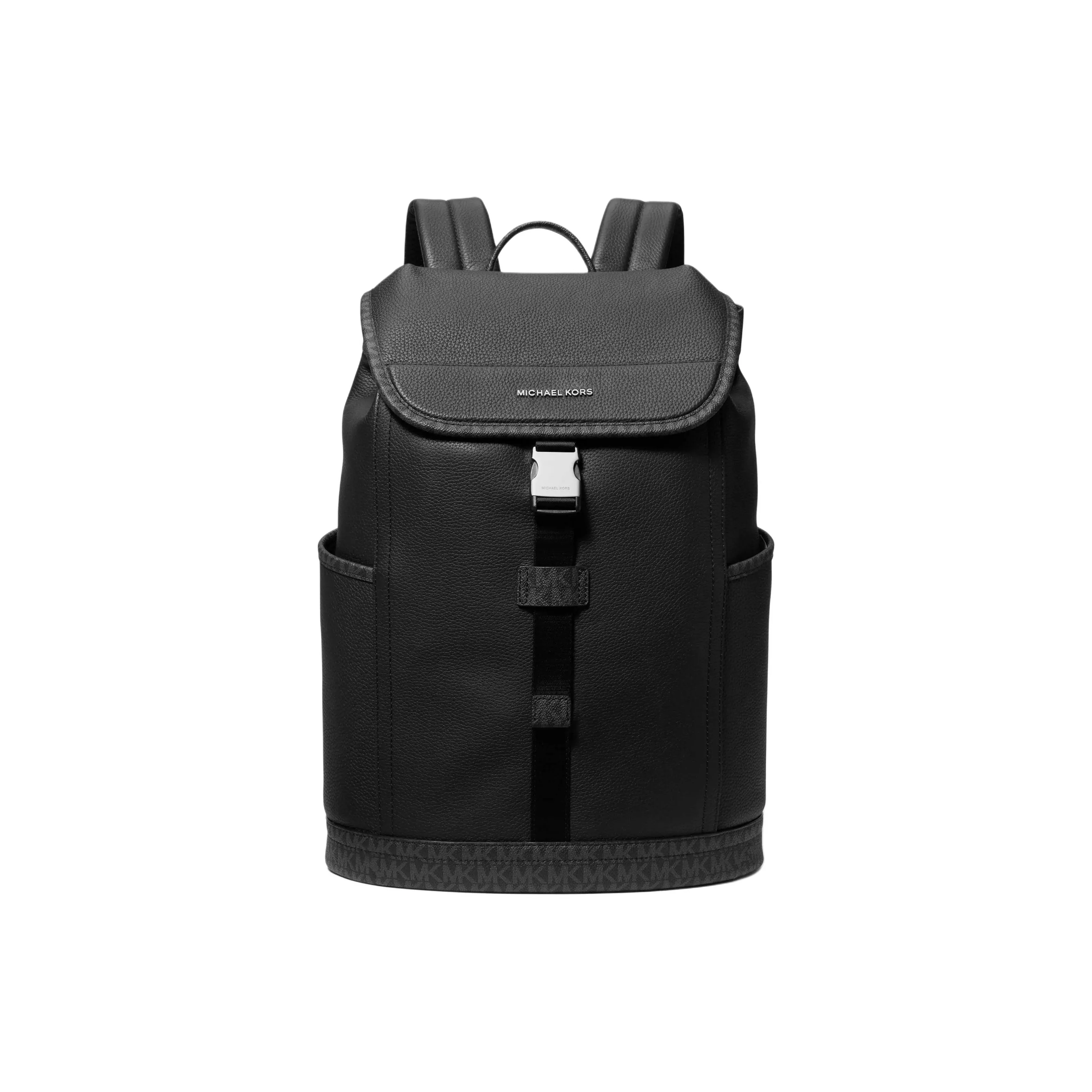 MICHAEL KORS Hudson Cow Leather Backpack Regular Men's Black