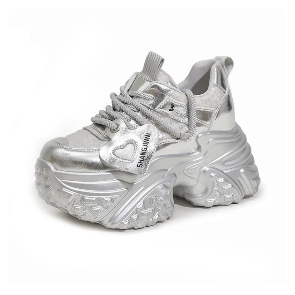 CHERRY&KALIKA Низкие кеды с толстой подошвой Женские