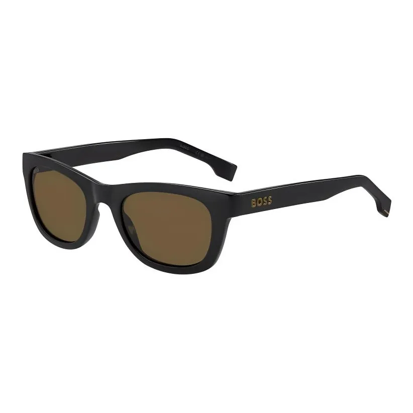 Boss Logo embossed Square frame Sunglasses