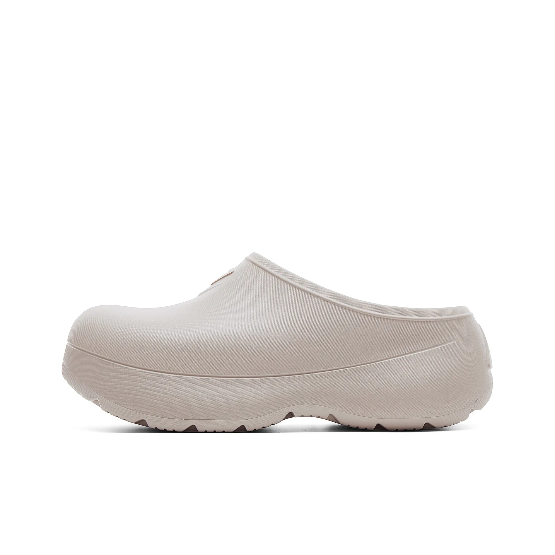 PEAK Taichi Chef Shoes Closed Toe Slippers Men's Beige Gray