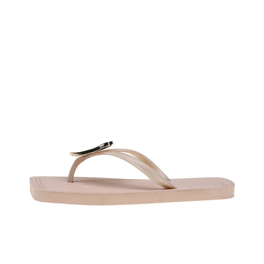 CariteSport EVA Quiet Odor-Resistant Abrasion-Resistant Slip-Resistant Flip Flops Women's
