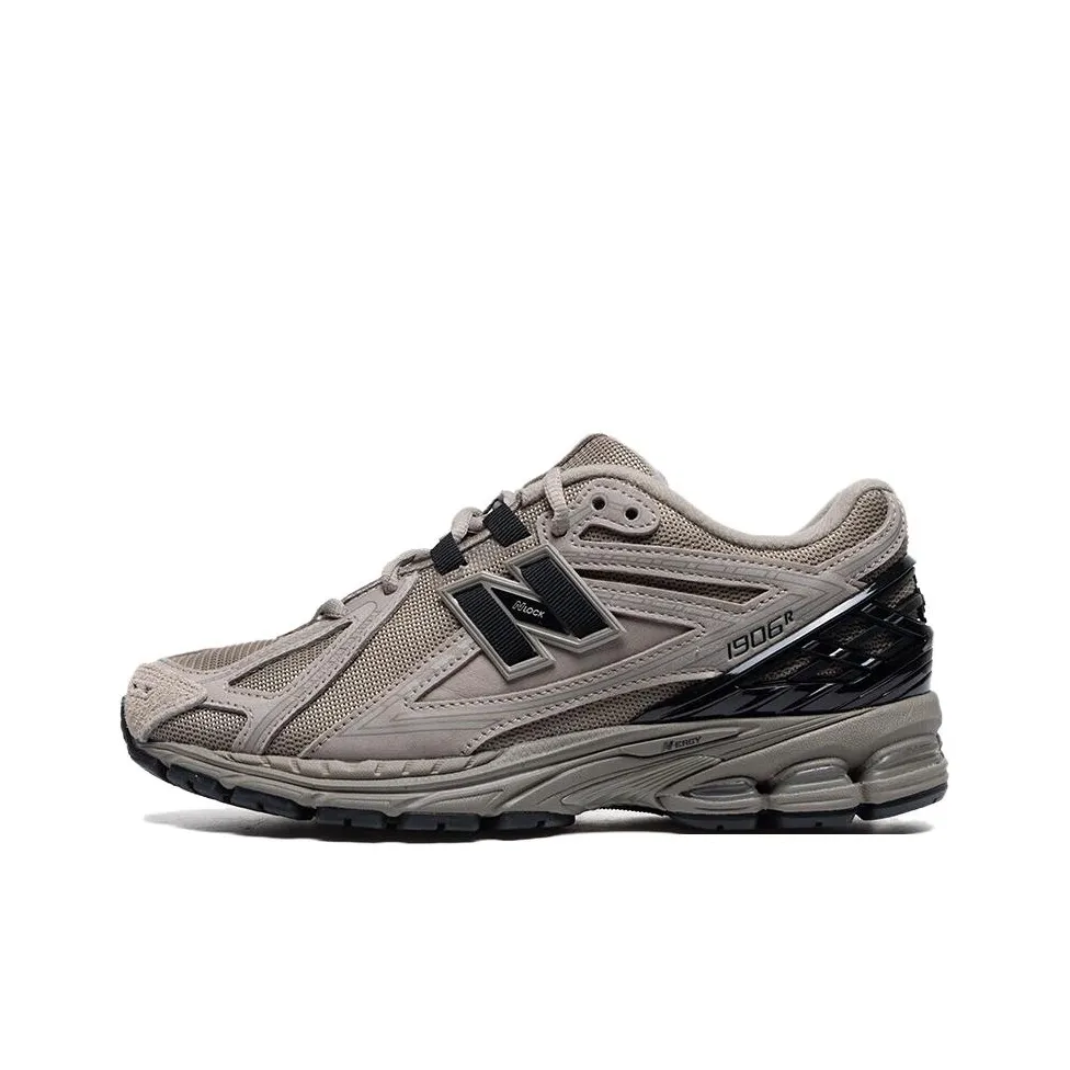 New Balance NB 1906R Low Топ Повседневный Городской Коммутер Беговые кроссовки Унисекс Серый Коричневый