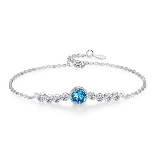 Schloney 925 Sterling Silver Bracelets Women's