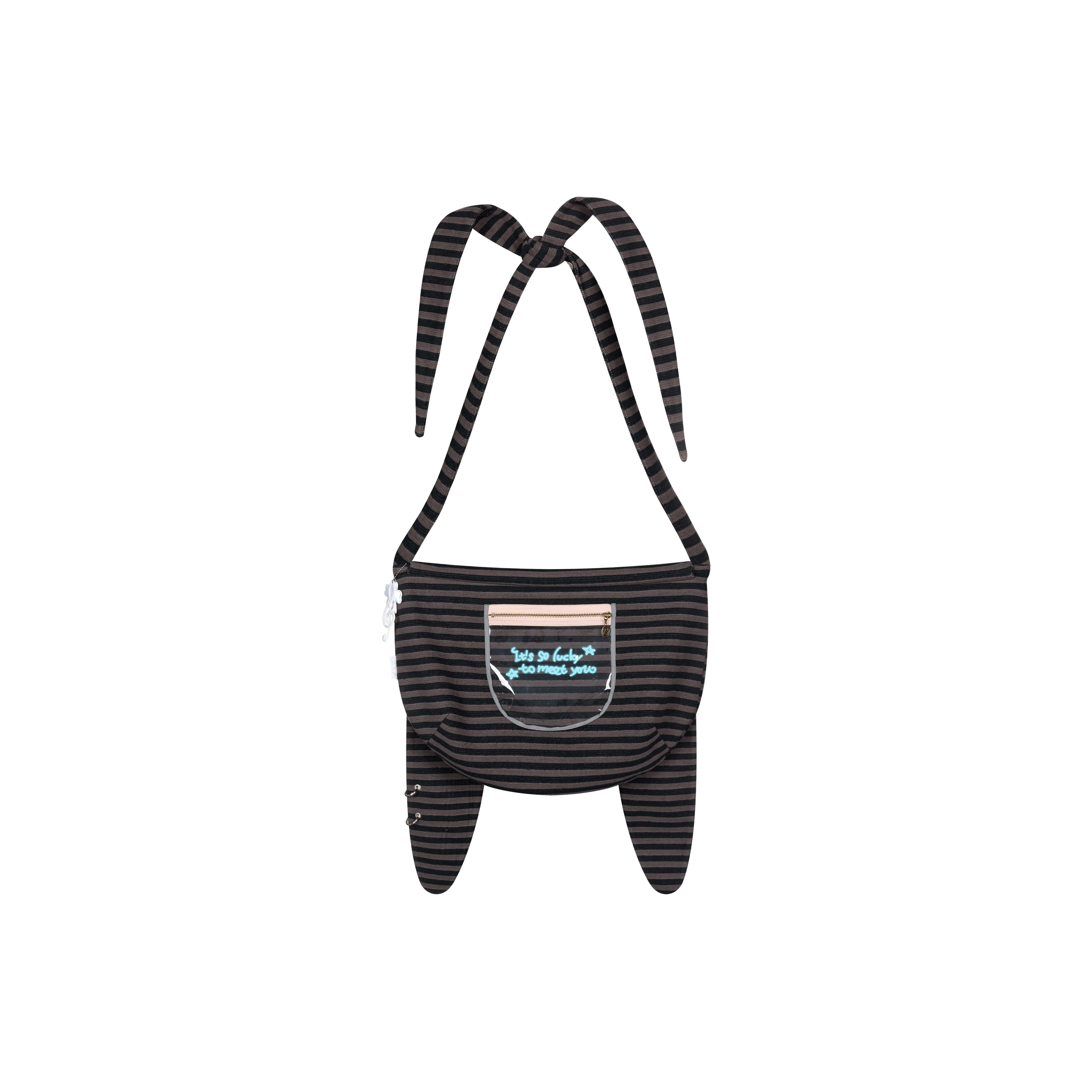 BETWEENAND Хлопок Сумка через плечо Женская Полосатая