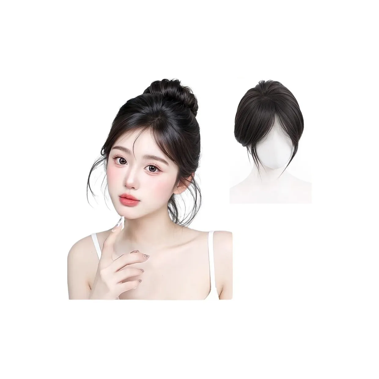 MUYAN Расширения для волос Стрипы Парики