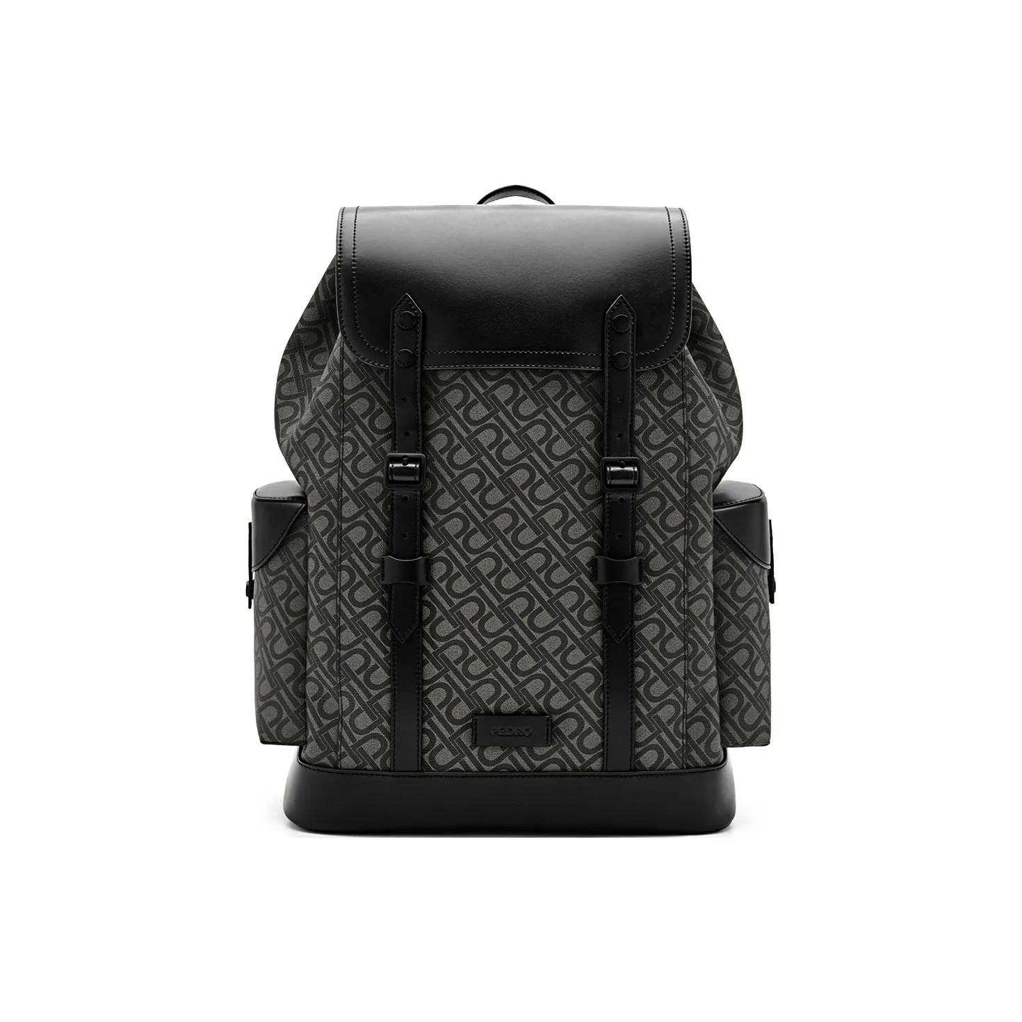 PEDRO Synthetic Material Backpack Tubas Men's Black