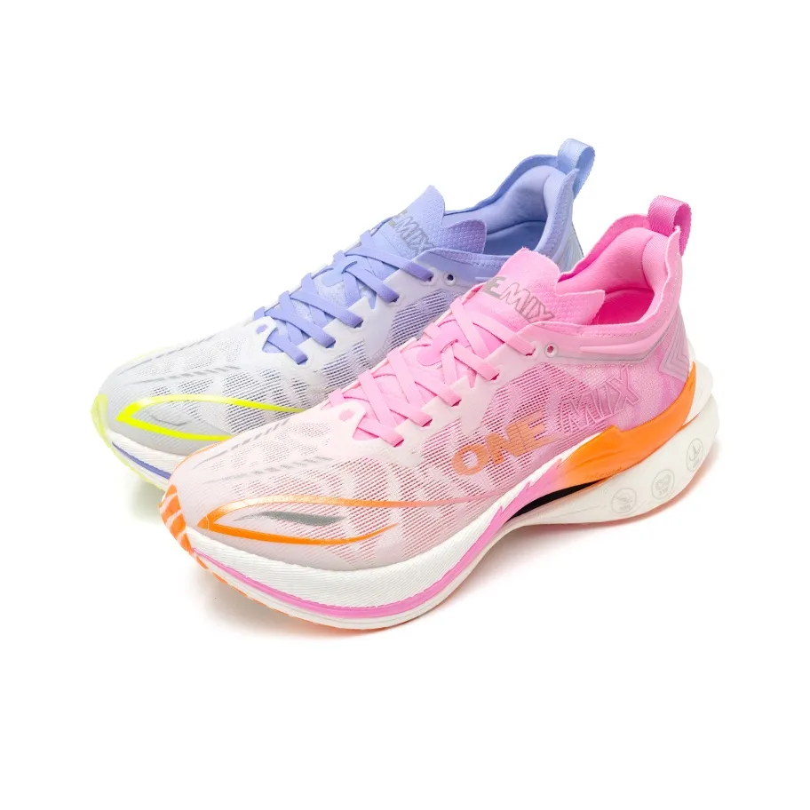 ONEMIX Running Son Shoes Unisex Low Top Pink