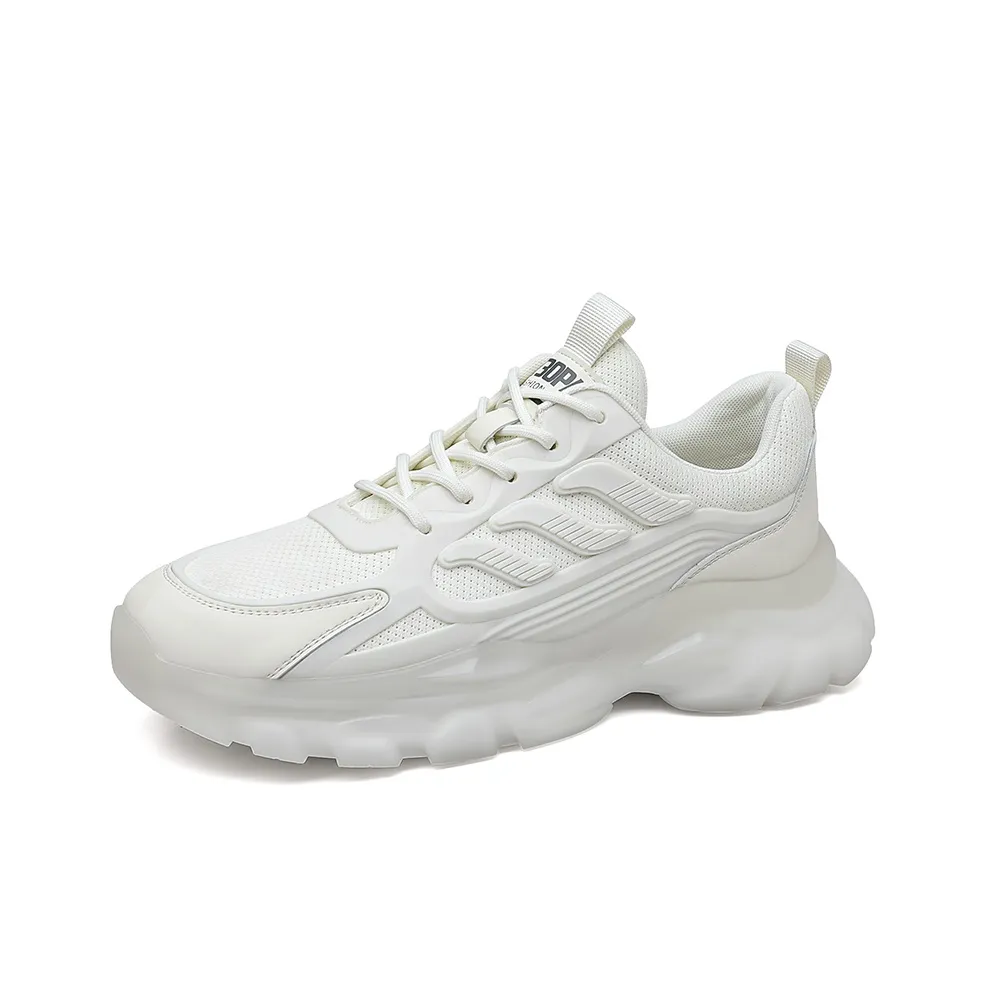 VAEL Амортизация Дышащий Отводящий влагу Низкий Топ Толстая подошва Кроссовки Мужские