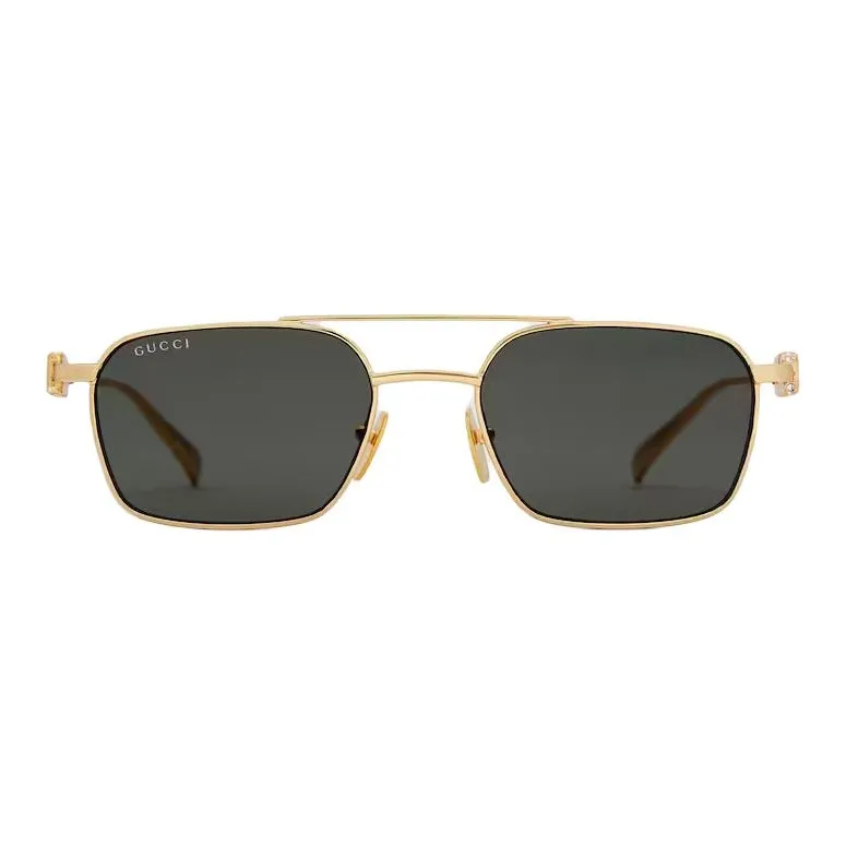 GUCCI Rectangle frame Sunglasses