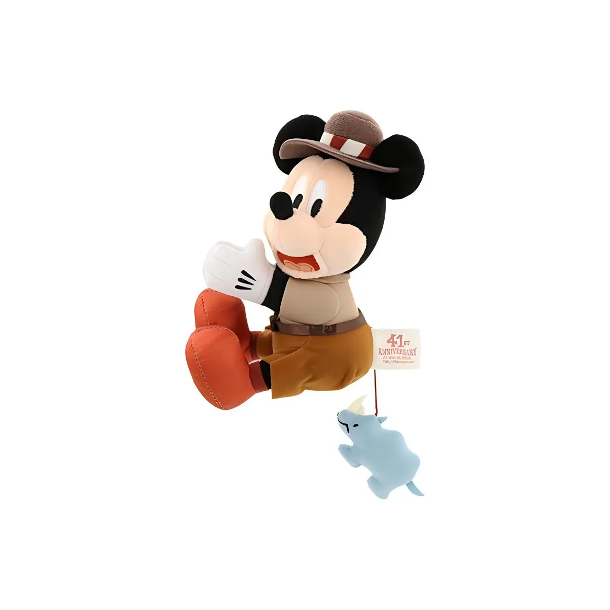 Disney 41st Anniversary Adventurer Mickey Заколка Кукла Плюшевая Кукла Высота 16 см