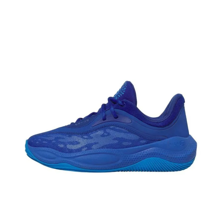 Under Armour Curry Splash Slip-resistant Abrasion-resistant Low-top Баскетбольные кроссовки Унисекс Blue