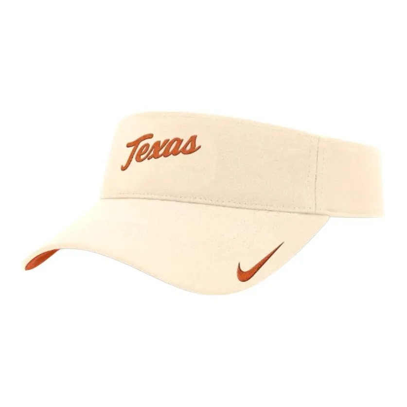 Nike Texas Longhorns Primetime Ace Men's Nike Dri FIT College Adjustable Visor