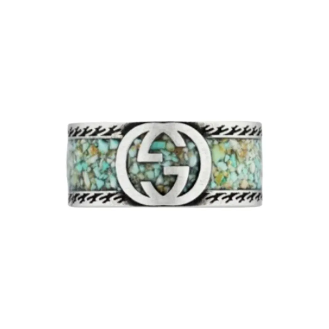 GUCCI GG Sterling Silver Rings Unisex