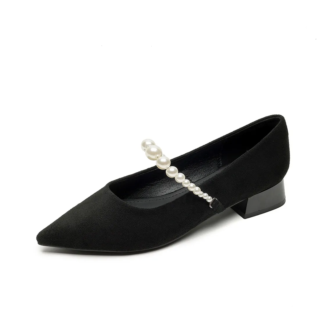 QITUMAUL Грубый каблук Мэри Джейн Женские туфли