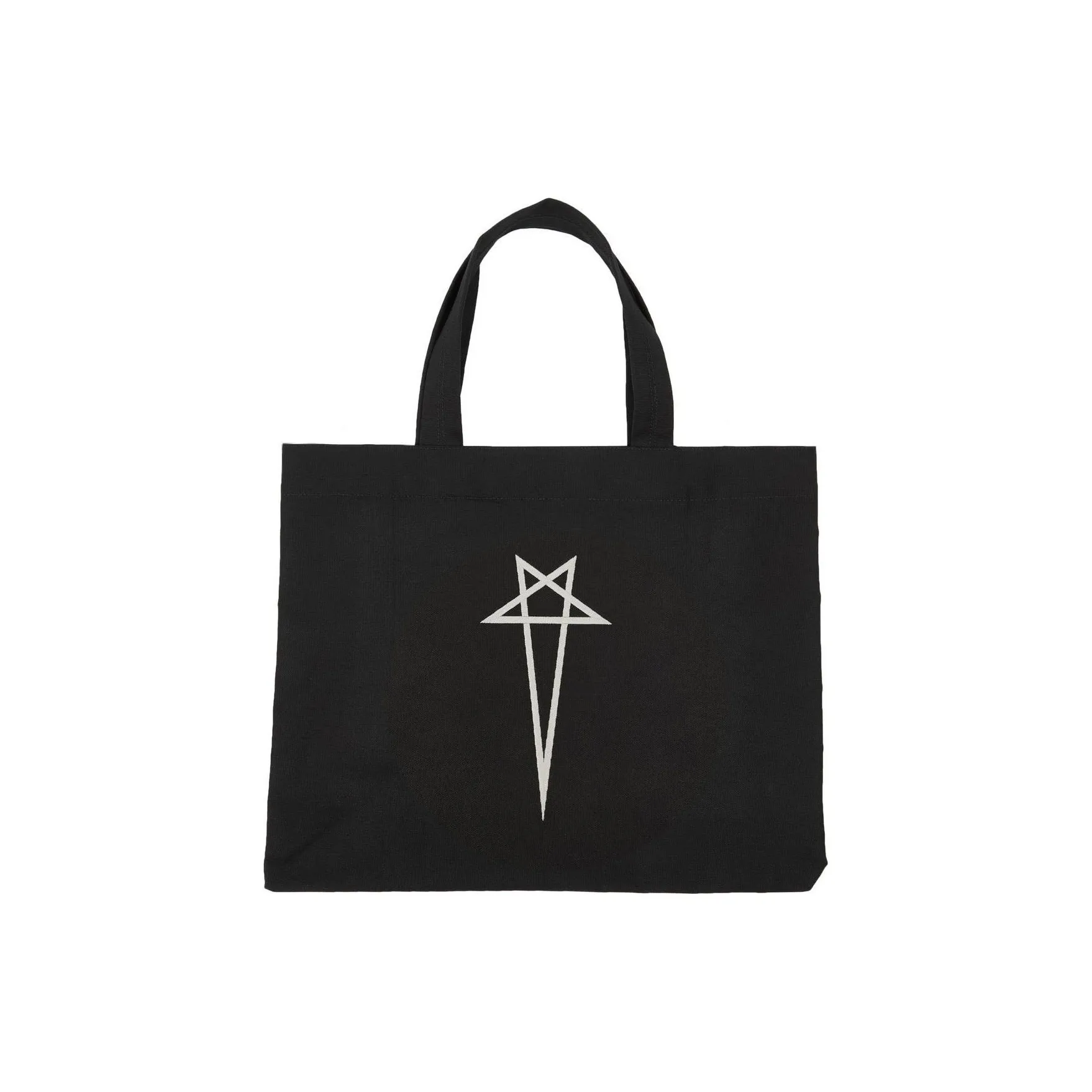 RICK OWENS Logo embroidered Tote Bag