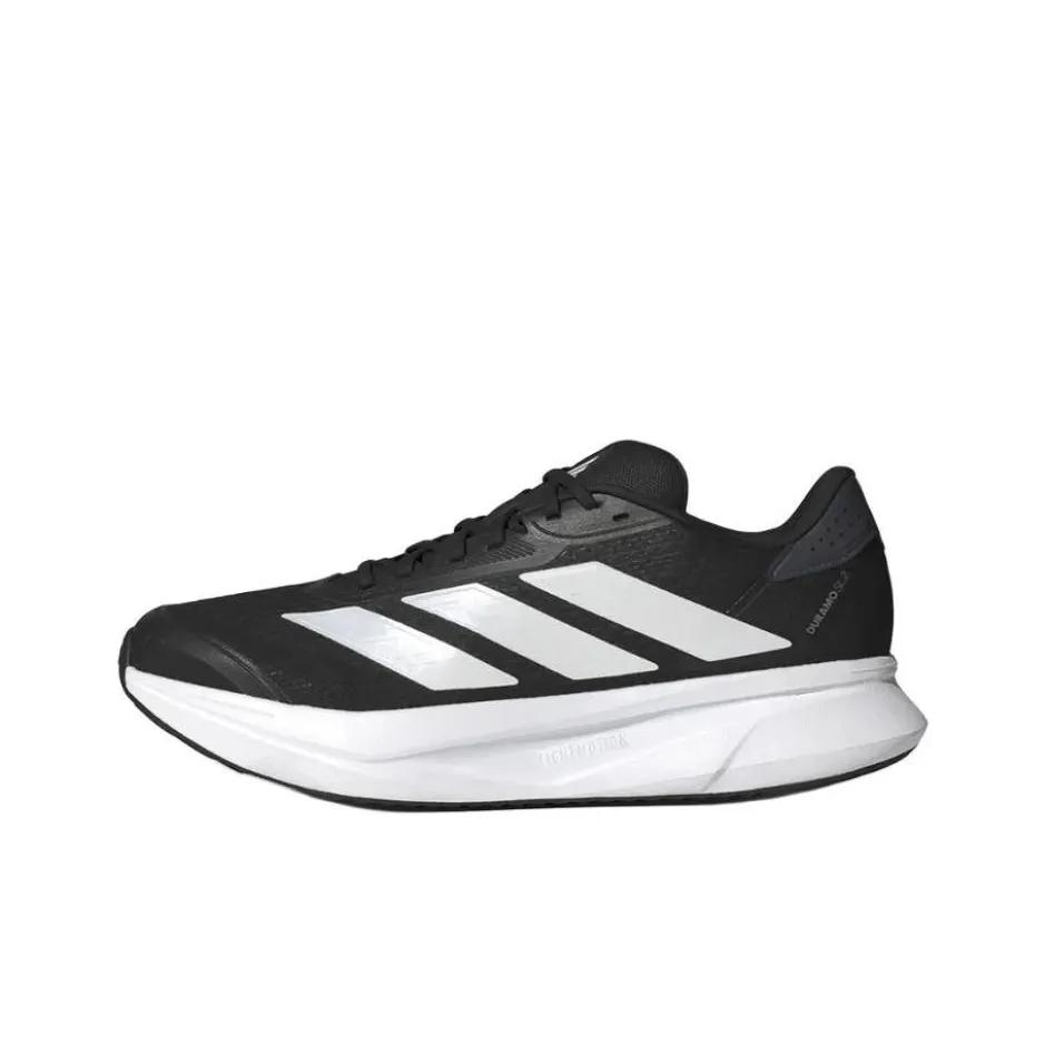 Adidas DURAMO SL 2,0 Slip Устойчивый к истиранию Низкий Топ Беговые кроссовки Мужской Черный