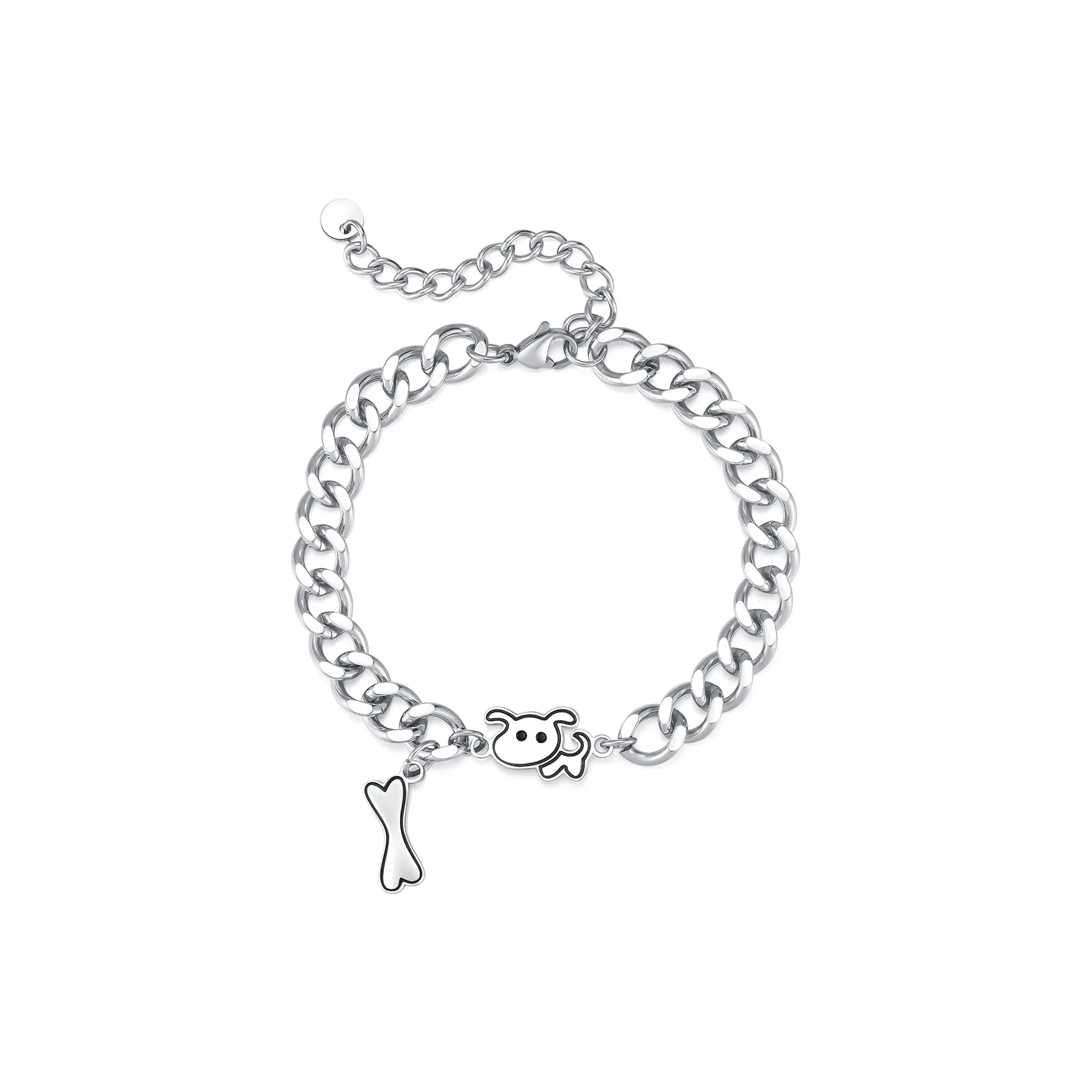 DH7 Браслеты из титанового стального сплава Унисекс