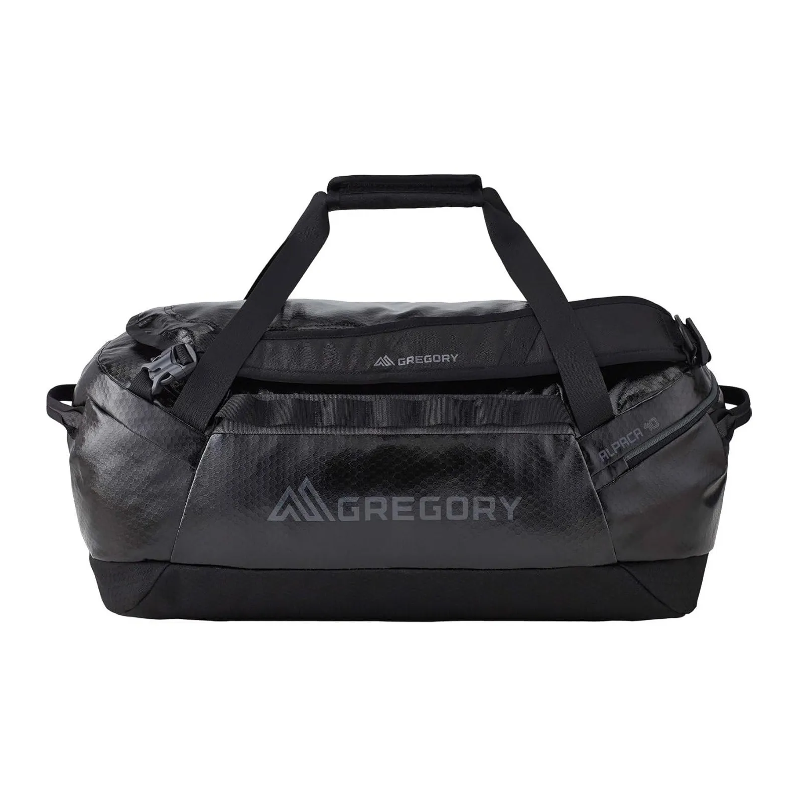 GREGORY 40L Сумка через плечо Сумка для активного отдыха Сумка из переработанного полиэстера Черная Унисекс