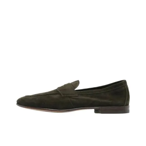 Henderson Baracco Мужские повседневные туфли Low Top Зеленые Мужские