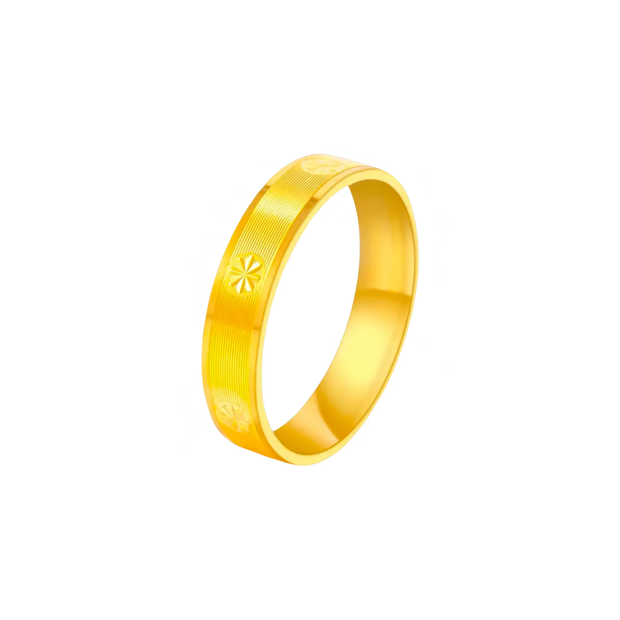 Stone On The Line Alloy Rings Unisex