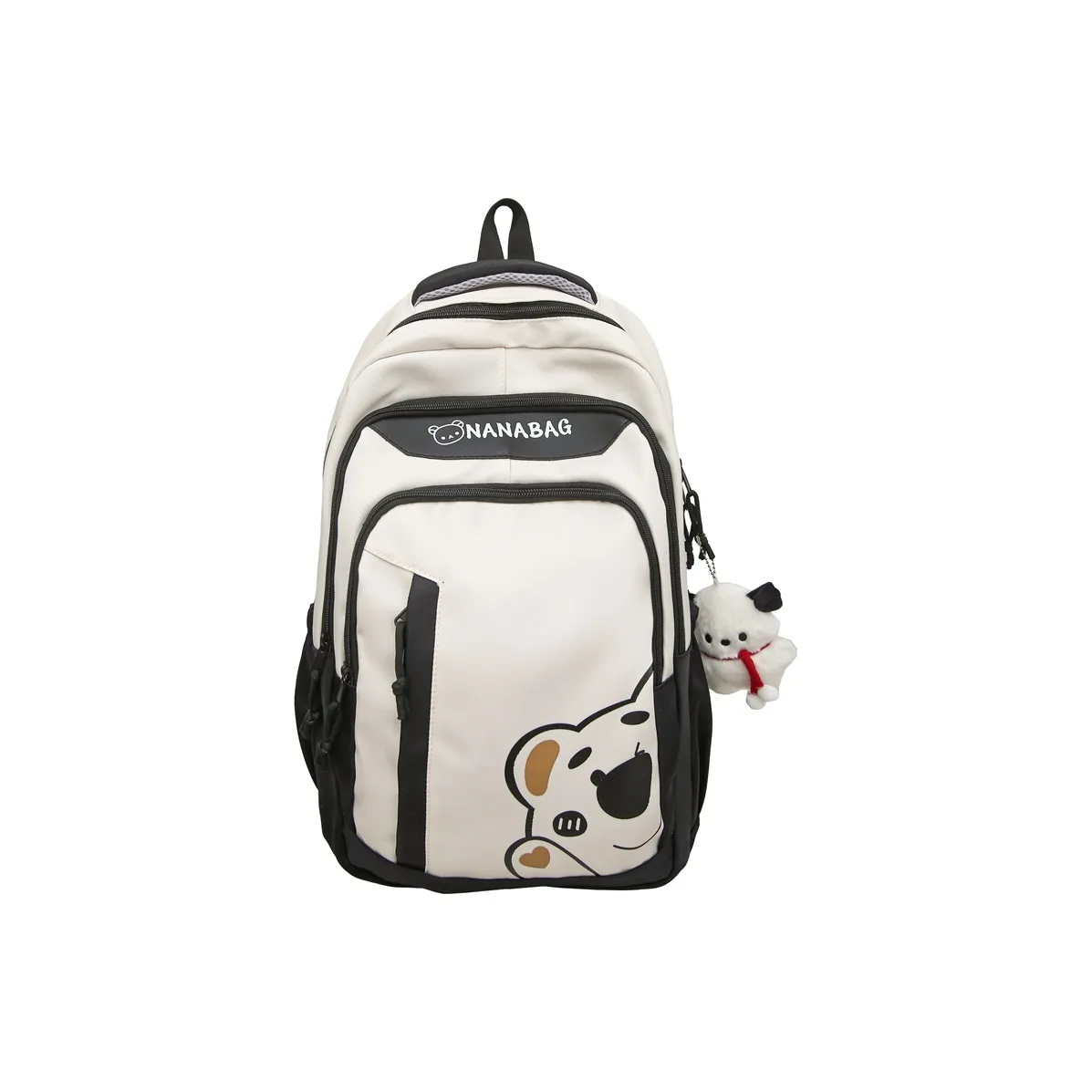 BSELEON Nylon Backpack Regular Unisex Multicolor