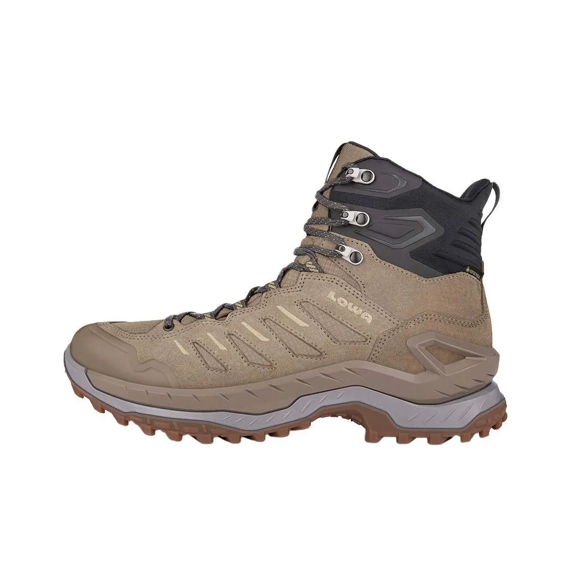 Lowa Abrasion Resistant Slip Resistant Short Outdoor Boots Men's Brown