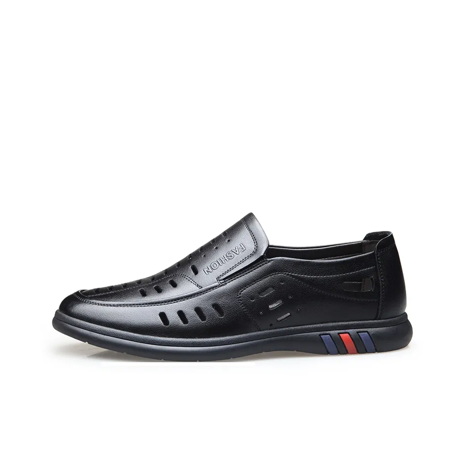 Captain illy Casual Leather Shoes Men's Low Top