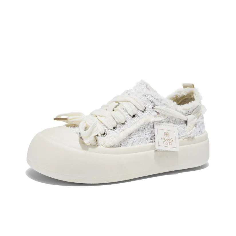 BANWEIDIYA Anti Slip And Wear Resistant Height Increasing Low Top Skateboard Shoes Women's