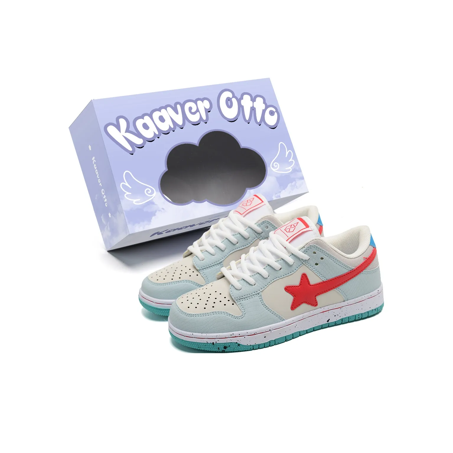 KAAVER OTTO Амортизация Легкий Дышащий Скейтборд Кроссовки Унисекс