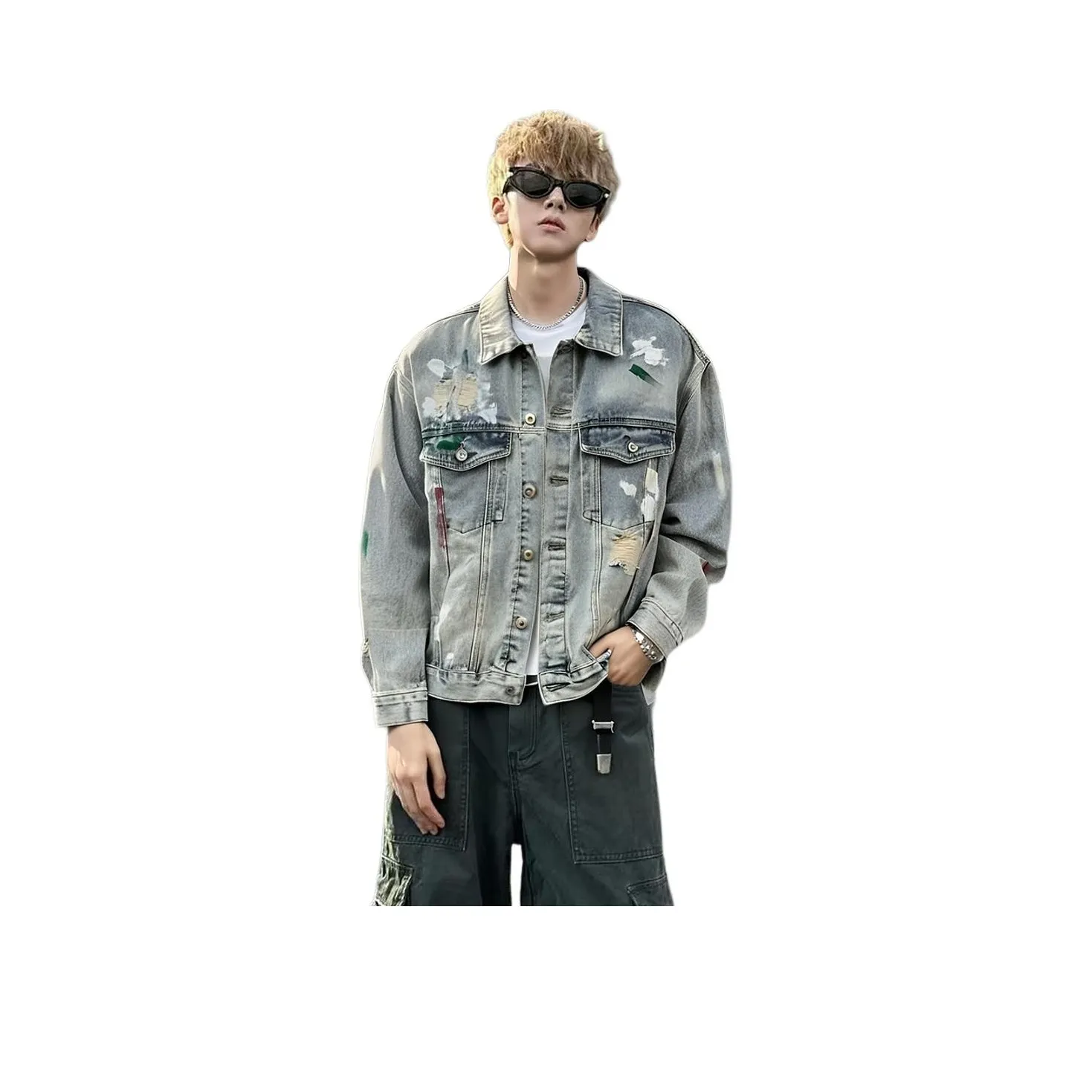 TONYKRZ Denim Jacket Unisex Blue