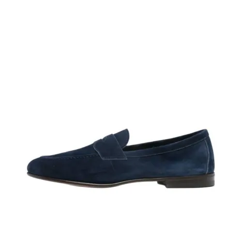 Henderson Baracco Мужские повседневные туфли Low Top Синие Мужские