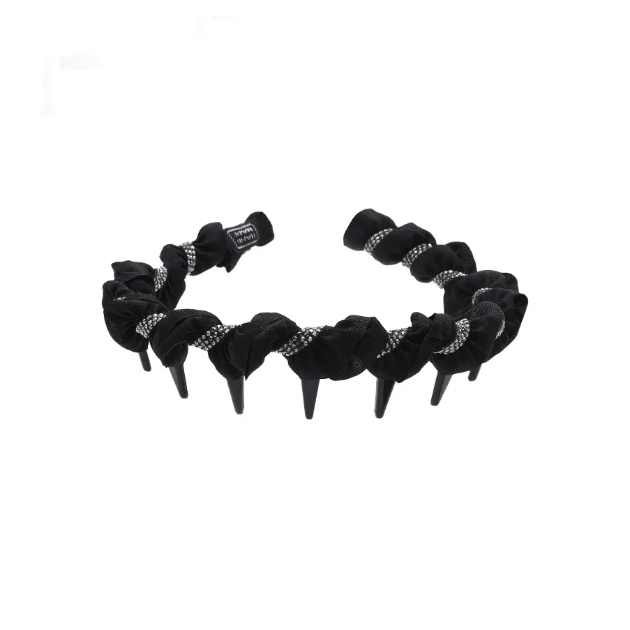 Left Europe Light Luxury Toothed Headband Premium Feel Fashion Headbands Women's