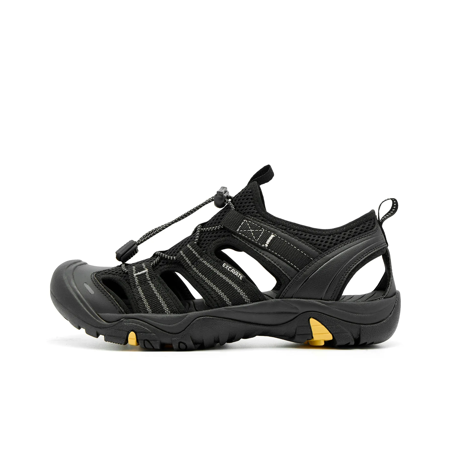 QIAODAN Slip-resistant Дышащий Быстросохнущий Ударопрочный Устойчивый к истиранию Обувь для активного отдыха Мужская Черная