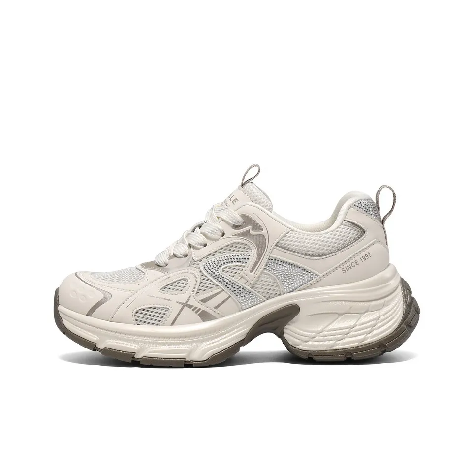 BELLE Slip-resistant Abrasion-resistant Breathable Height-increasing Low-top Footwear Women's