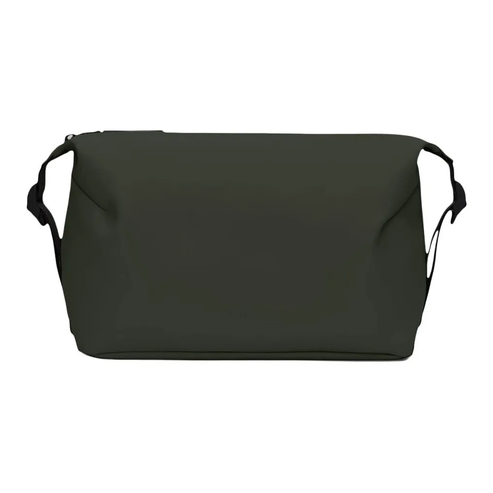 Rains Polyester Toiletry Bag Unisex Khaki Green