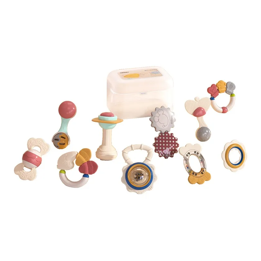 Disney Baby Коробка Малыш Сцепление Тренировки Микки Маус Коллекция Развивающие Игрушки