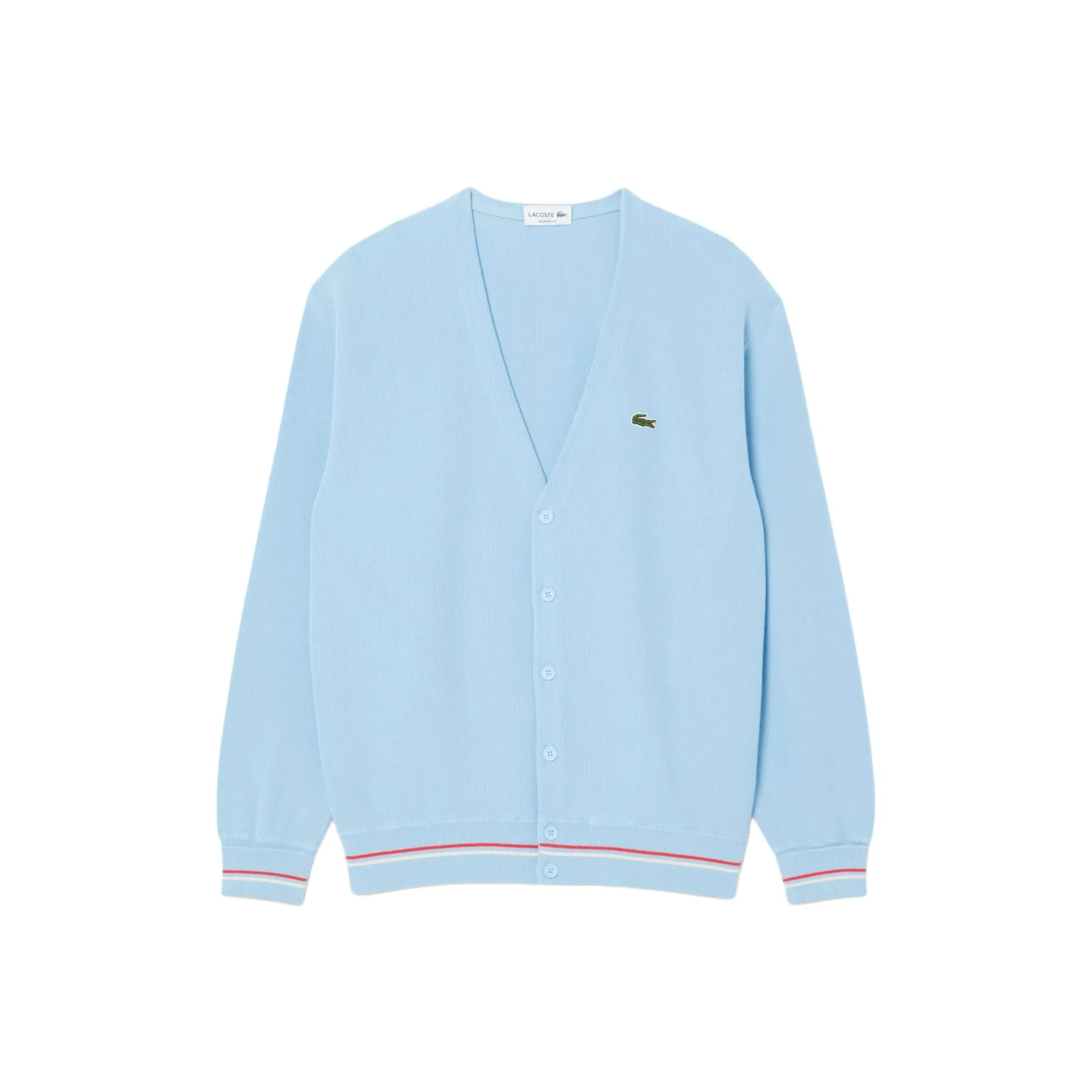 LACOSTE SS25 Трикотаж Мужской GIP Светло-Синий