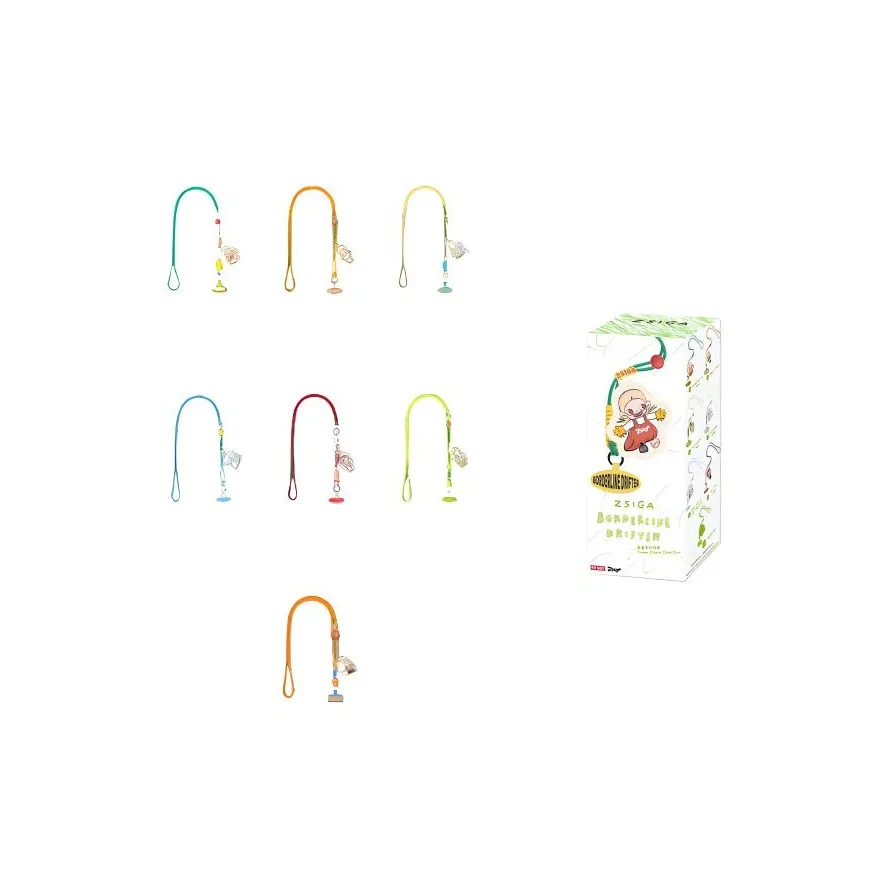 POP MART Zsiga Линия Walkers Коллекция Мерч Слепые коробки Один Mystery Коробка Целая коробка 6 шт