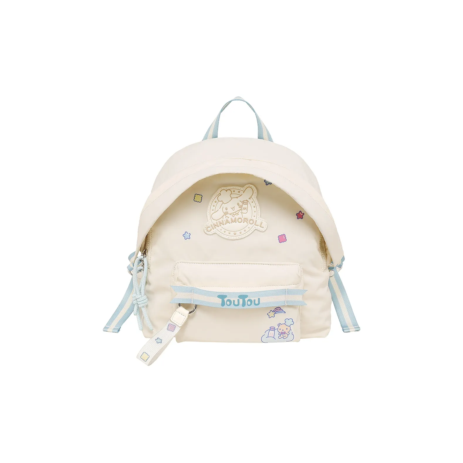 TOUTOU Sanrio Collaboration Yugui Dog Fabric Backpack Regular Women's Cream White