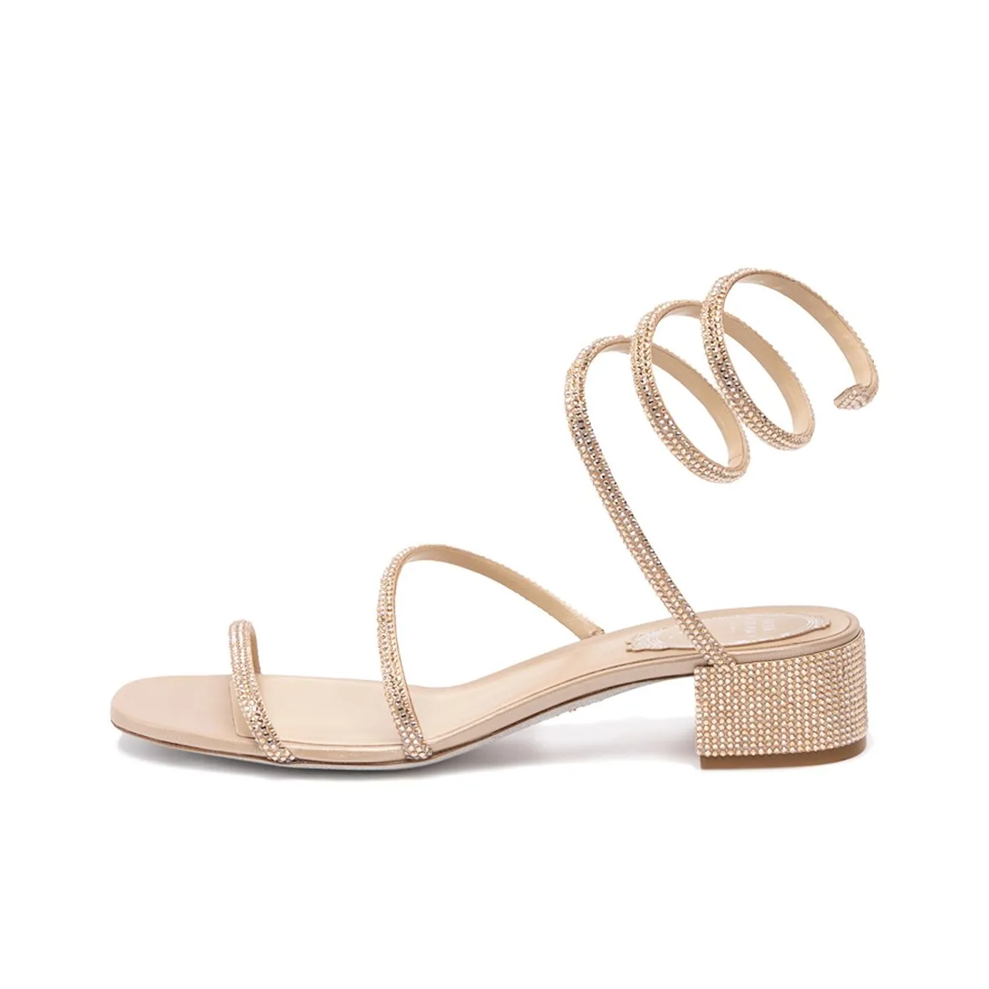 René Caovilla Crystal embellished Heeled Sandals Women's