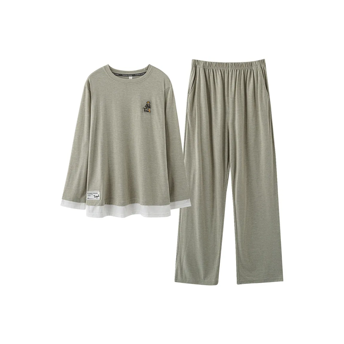 WANANNI Пижамный комплект женский бирюзовый