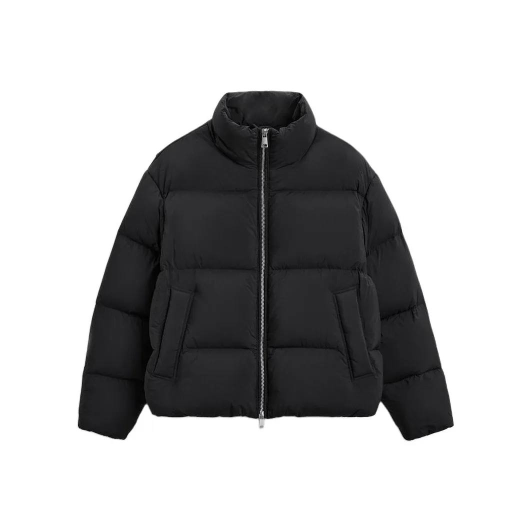 ZARA Черный Мужской Пуховик