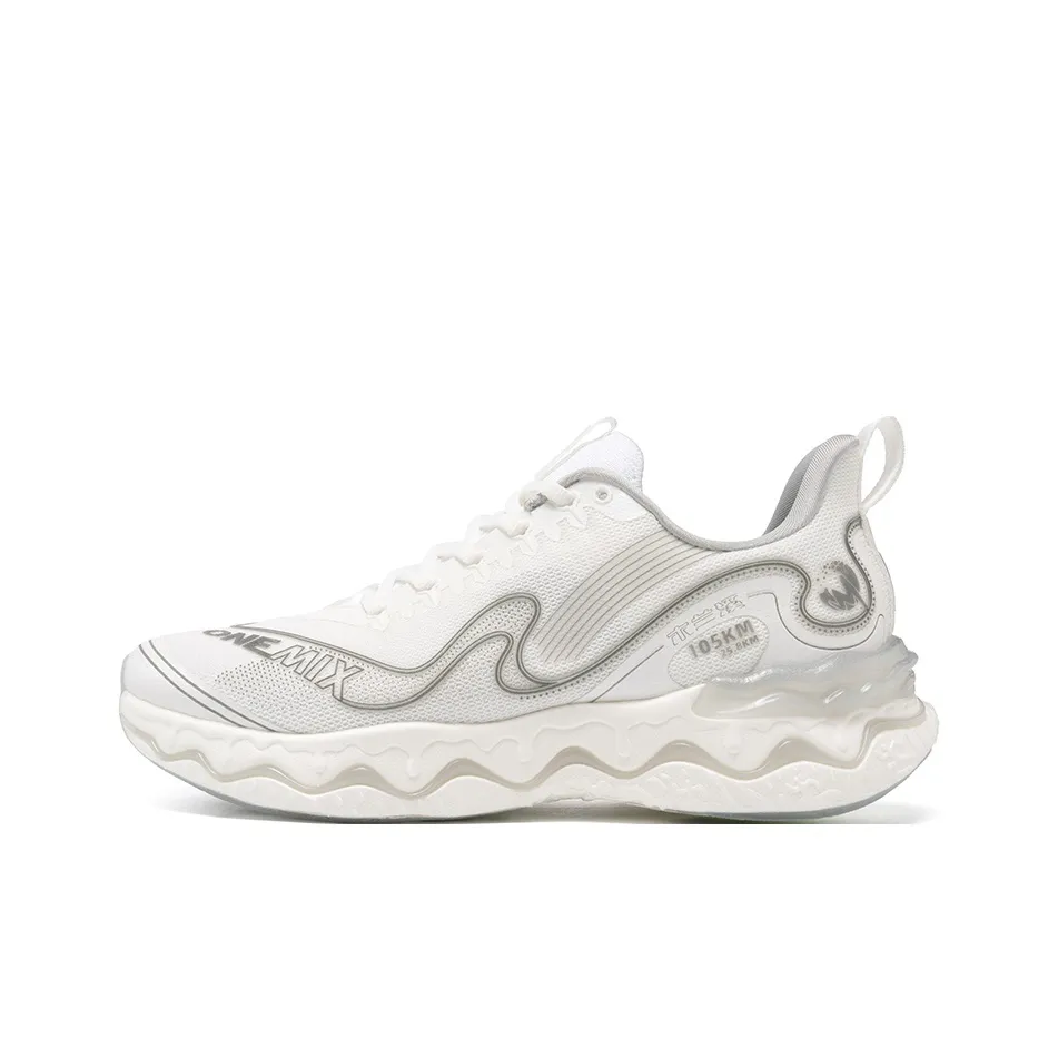 ONEMIX Mulan Creek Беговые кроссовки Унисекс Radiant Белый