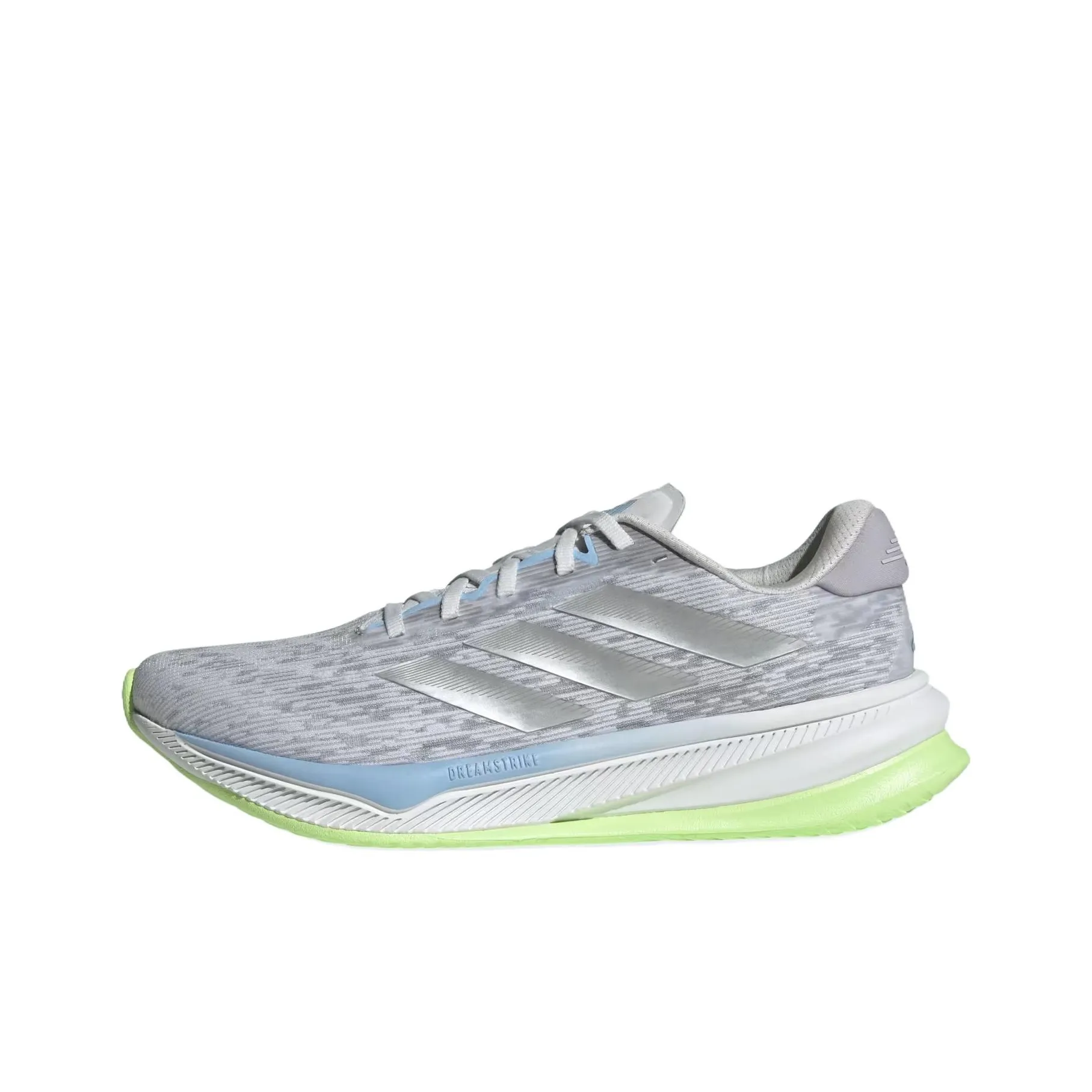 Adidas Supernova Slip-resistant Abrasion-resistant Low Top Беговые кроссовки Мужские Silver Gray
