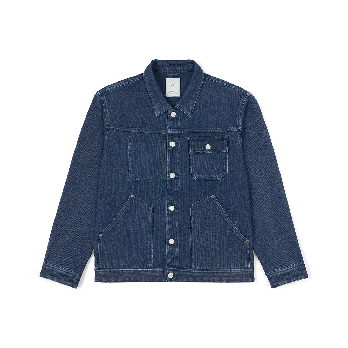 SIMWOOD Denim Куртка Мужская Washed Vintage Blue