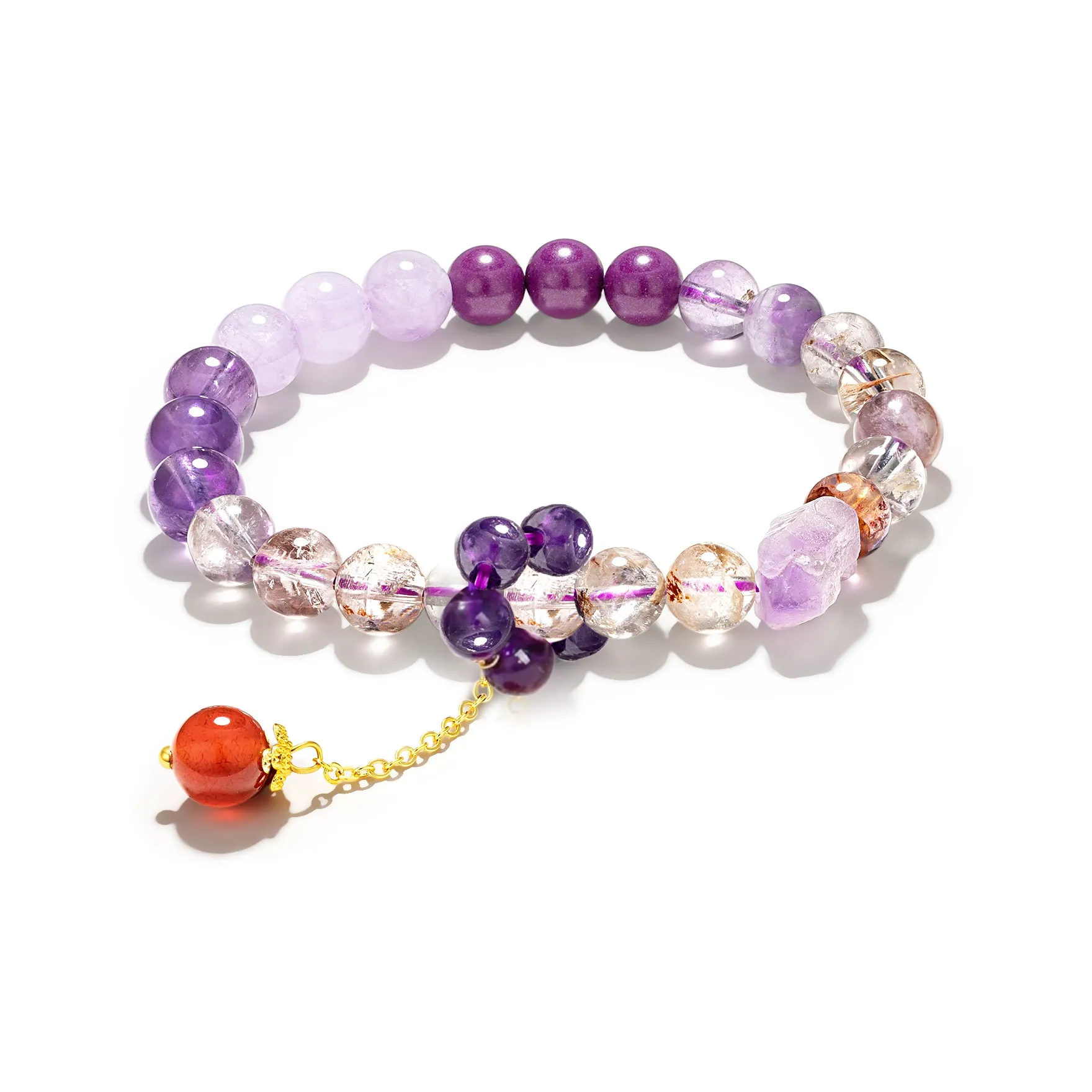 Jodie&Kevin Amethyst Bracelets Unisex