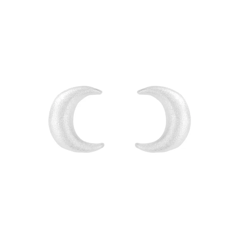 NIANNIANXI S999 Fine Silver Stud Earrings Women's